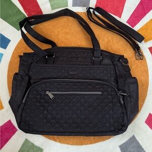 Lug Windjammer Everyday Tote Bag, Black, NWOT